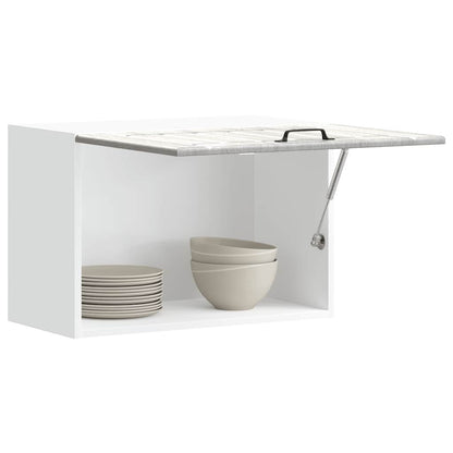 Kitchen Wall Cabinet "Lucca" Engineered Wood Grey Sonoma 1x wall cabinet (1 flap door) 60 cm wide 40 cm high