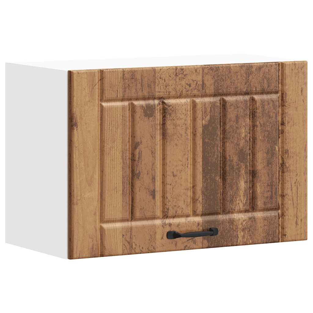 Kitchen Wall Cabinet "Lucca" Engineered Wood Old Wood 1x wall cabinet (1 flap door) 60 cm wide 40 cm high