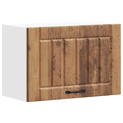 Kitchen Wall Cabinet "Lucca" Engineered Wood Old Wood 1x wall cabinet (1 flap door) 60 cm wide 40 cm high