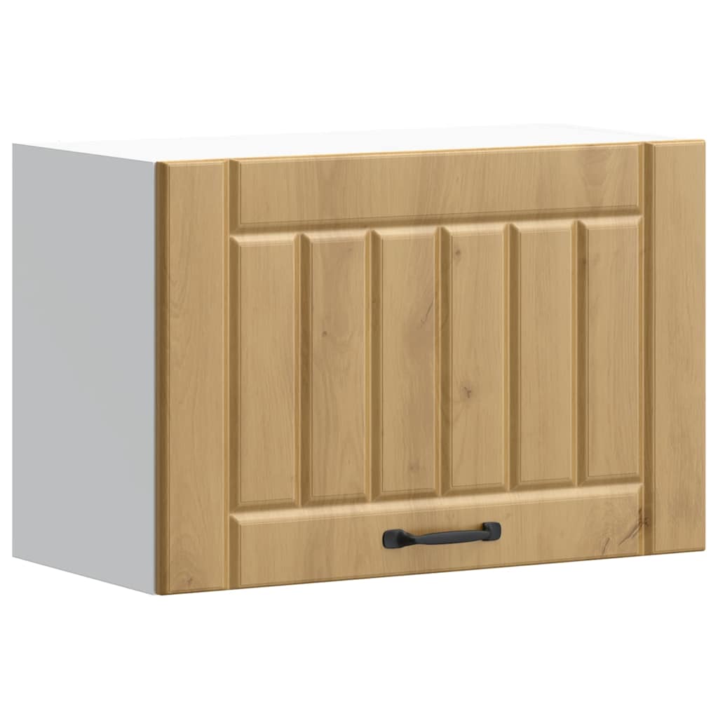 Kitchen Wall Cabinet "Lucca" Engineered Wood Artisan Oak 1x wall cabinet (1 flap door) 60 cm wide 40 cm high