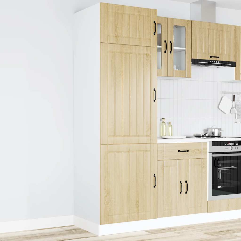 vidaXL Kitchen Cupboard Lucca Sonoma Oak Engineered Wood 2