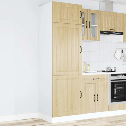 vidaXL Kitchen Cupboard Lucca Sonoma Oak Engineered Wood 2