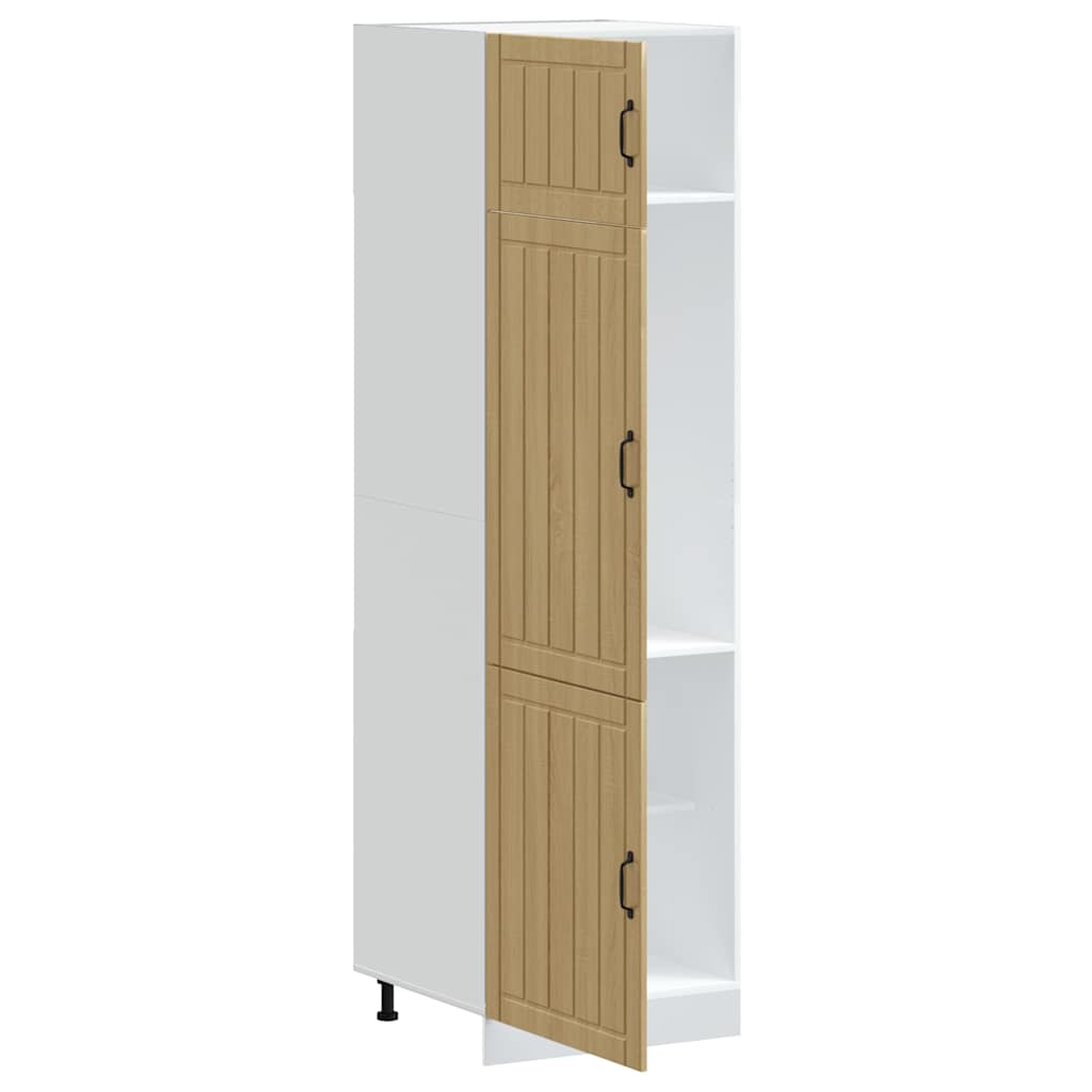 vidaXL Kitchen Cupboard Lucca Sonoma Oak Engineered Wood 4