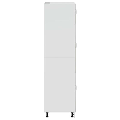 vidaXL Kitchen Cupboard Lucca Concrete Grey Engineered Wood 5