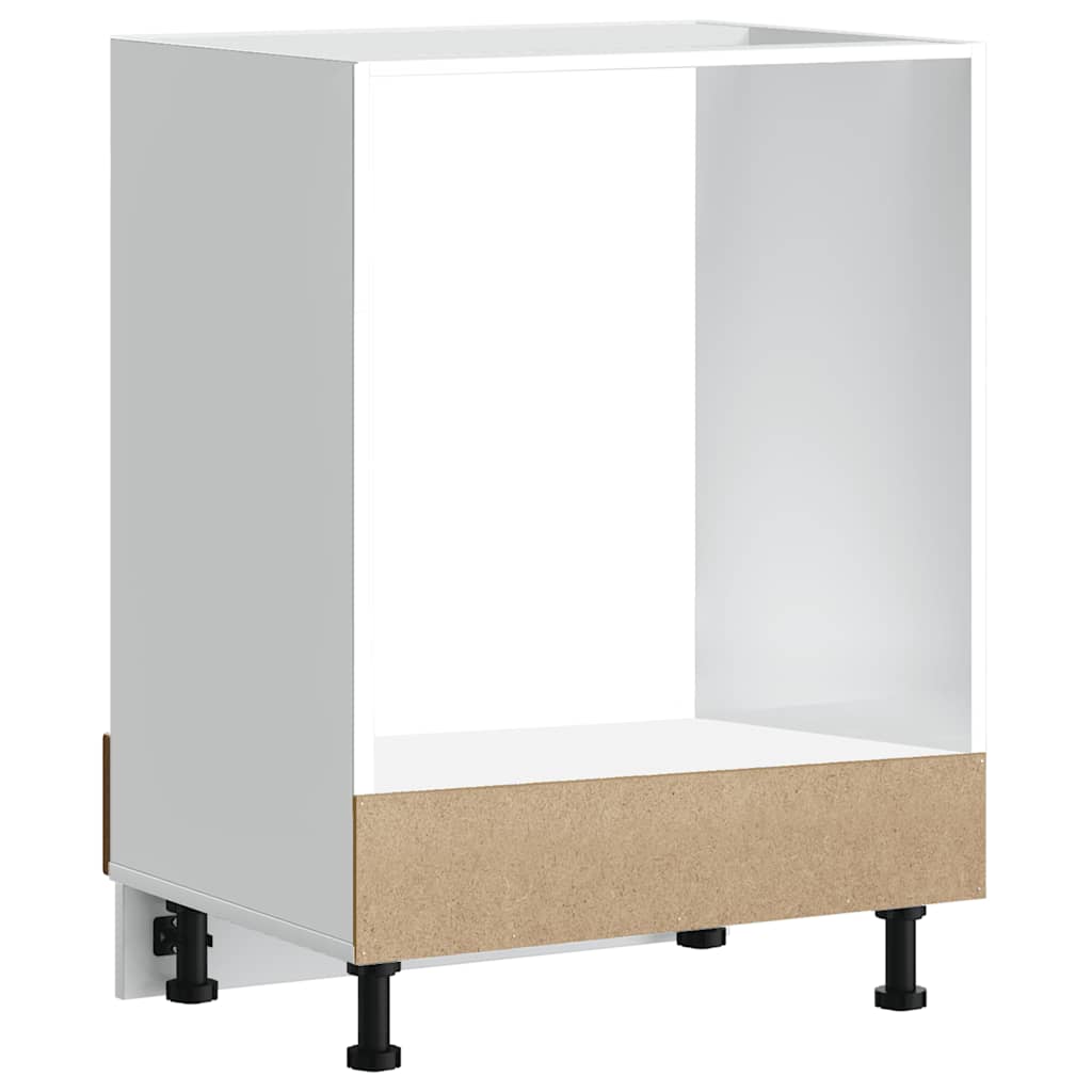 Kitchen Base Cabinet "Porto" Engineered Wood Brown Oak 1x oven cabinet 60 cm wide 81.5 cm high