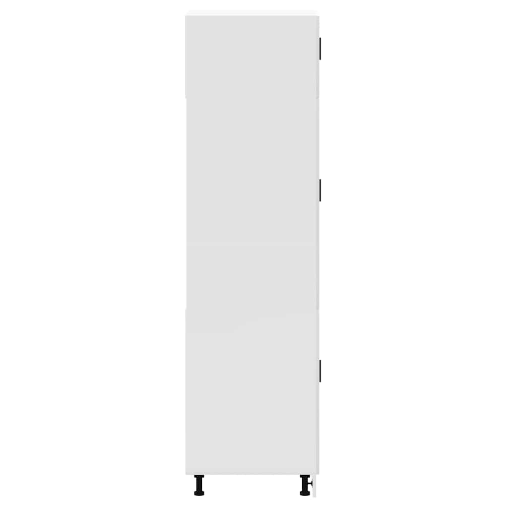 vidaXL Kitchen Cupboard "Porto" High Gloss White Engineered Wood 5