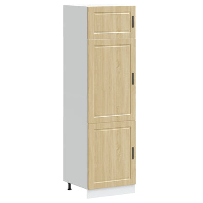 vidaXL Kitchen Cupboard "Porto" Sonoma Oak Engineered Wood 2