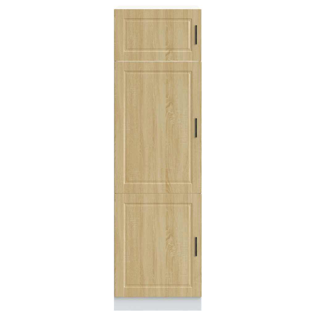 vidaXL Kitchen Cupboard "Porto" Sonoma Oak Engineered Wood 3