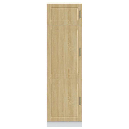 vidaXL Kitchen Cupboard "Porto" Sonoma Oak Engineered Wood 3