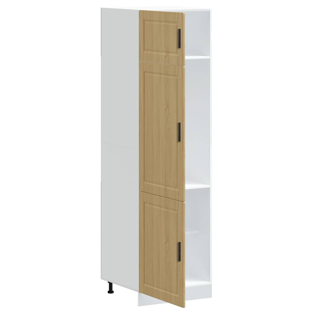 vidaXL Kitchen Cupboard "Porto" Sonoma Oak Engineered Wood 4