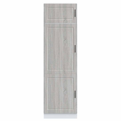 vidaXL Kitchen Cupboard "Porto" Grey Sonoma Engineered Wood 3