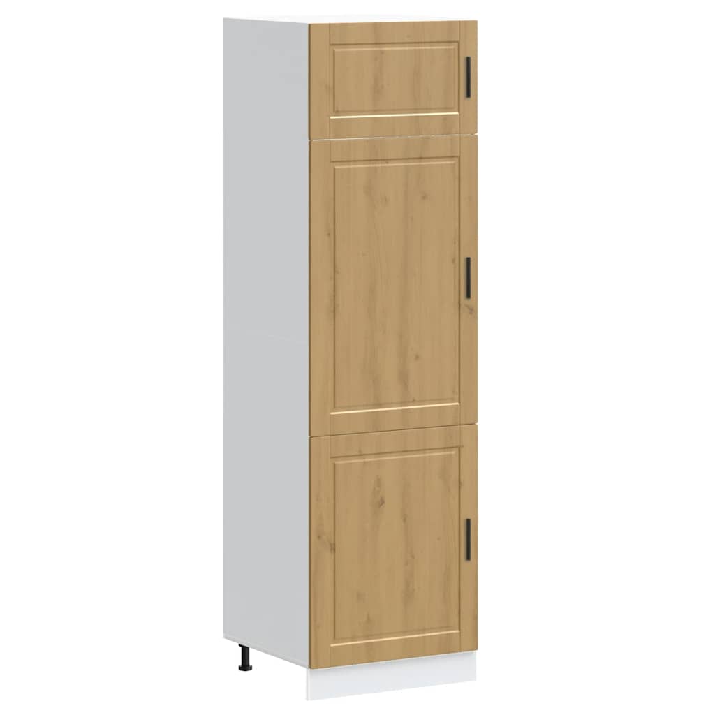 vidaXL Kitchen Cupboard "Porto" Artisan Oak Engineered Wood 2