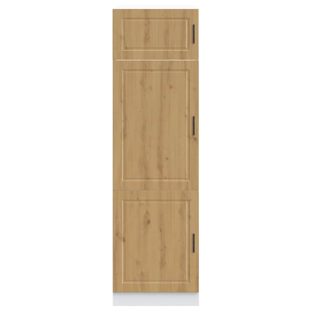 vidaXL Kitchen Cupboard "Porto" Artisan Oak Engineered Wood 3