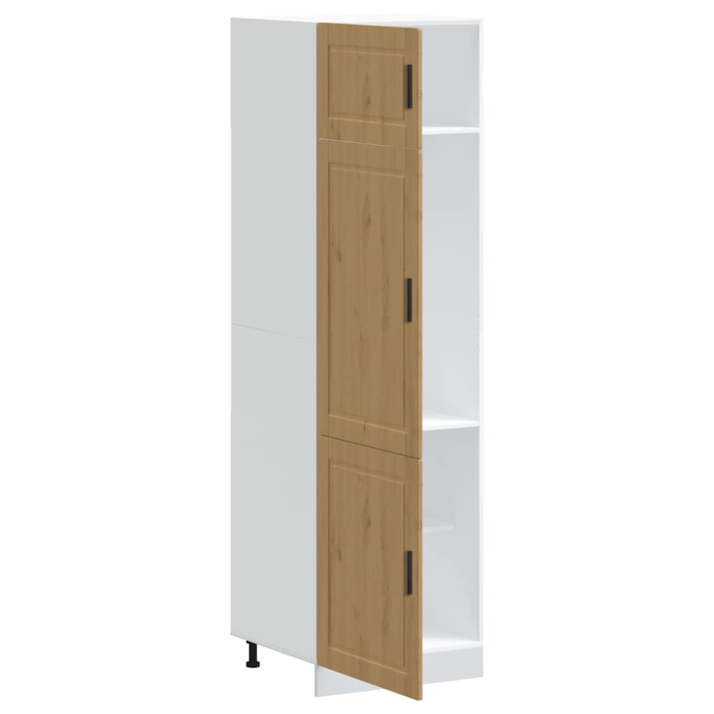 vidaXL Kitchen Cupboard "Porto" Artisan Oak Engineered Wood 4