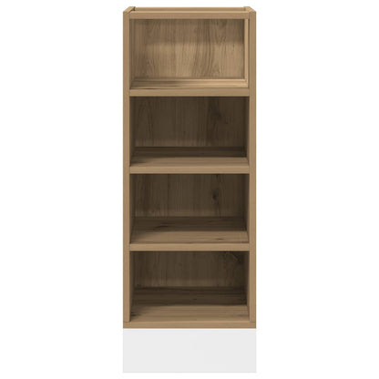 Kitchen Base Cabinet "Lyon" Engineered Wood Artisan Oak 1x bottom cabinet (4 shelves) 30 cm