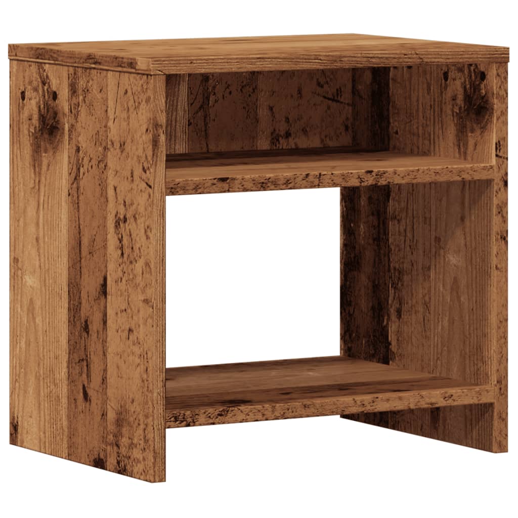 Bedside Cabinet 40x30x40 cm Engineered Wood Old wood