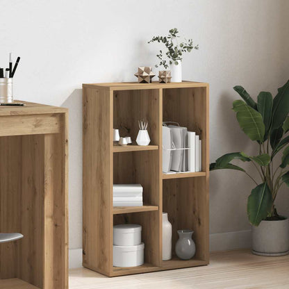Book Cabinet/Sideboard 50x25x80 cm Engineered Wood Artisan oak