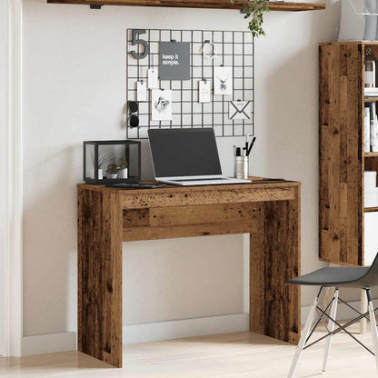 Desk 90x40x72 cm Engineered Wood Old wood