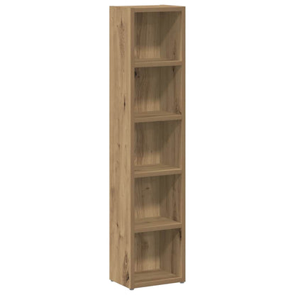 CD Cabinets 2 pcs 21x16x93,5 cm Engineered Wood Artisan oak