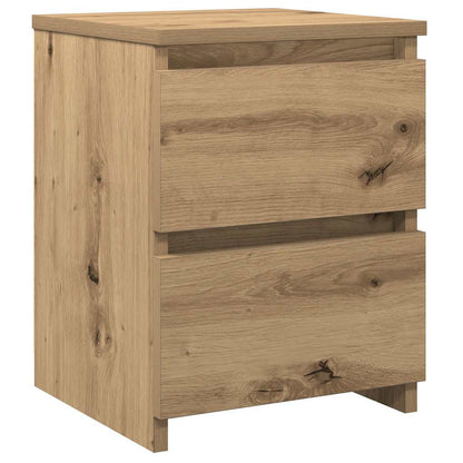 Bedside Cabinet 30x30x40 cm Engineered Wood Artisan oak 2