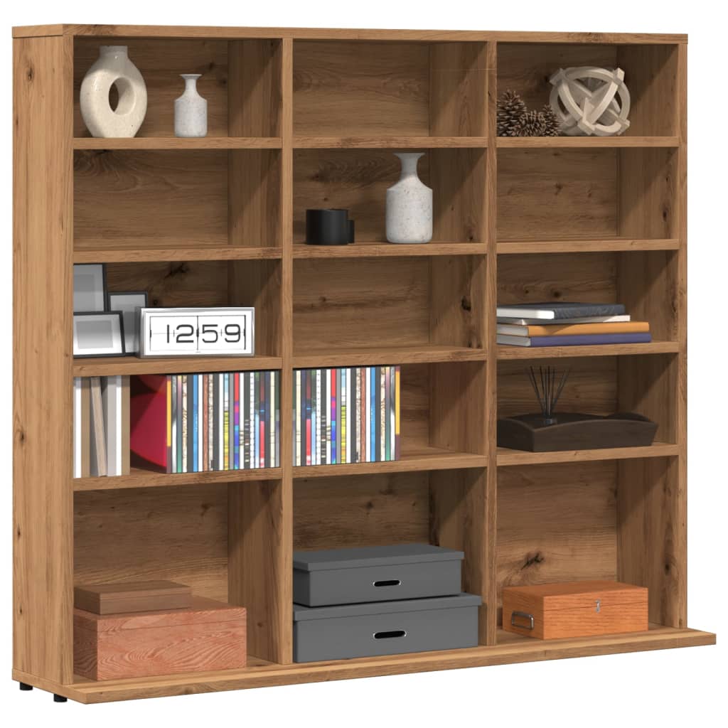 CD Cabinet 100x23x89.5 cm Engineered Wood Artisan oak