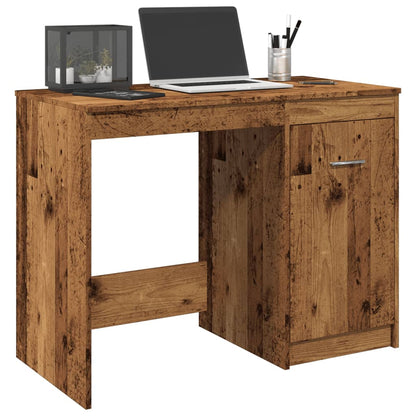 Desk 100x50x76 cm Engineered Wood Old wood