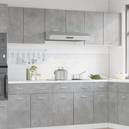 Hanging Cabinet "Lyon" 39.5x31x60 cm Concrete Grey 1x hanging cabinet (2 doors) 80 cm wide 60 cm high