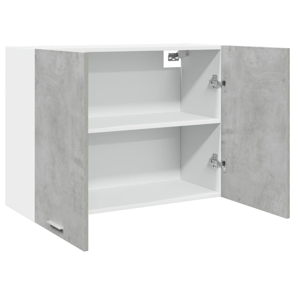 Hanging Cabinet "Lyon" 39.5x31x60 cm Concrete Grey 1x hanging cabinet (2 doors) 80 cm wide 60 cm high