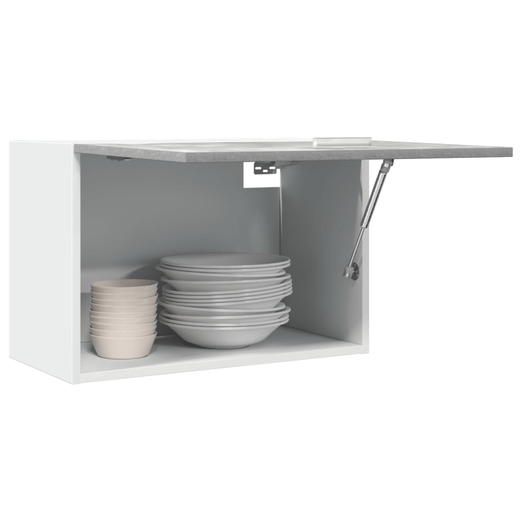 Hanging Cabinet "Lyon" 39.5x31x60 cm Concrete Grey 1x hanging cabinet (1 flap door) 60 cm