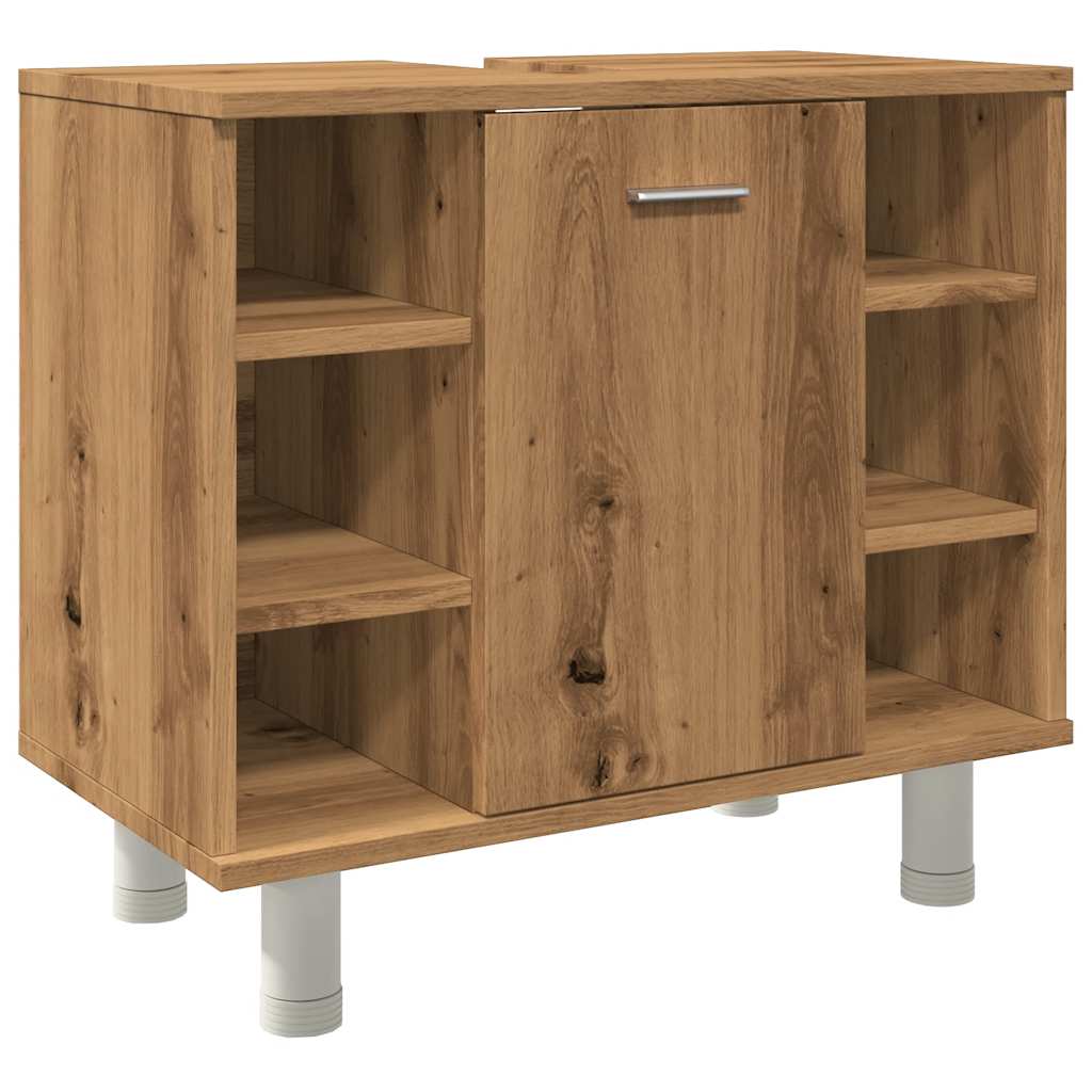 Bathroom Cabinet 60x32x53,5 cm Engineered Wood Artisan oak