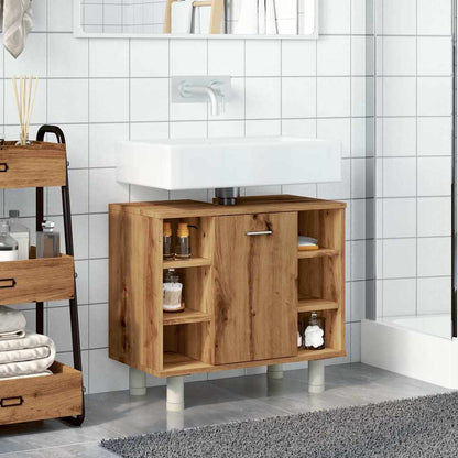 Bathroom Cabinet 60x32x53,5 cm Engineered Wood Artisan oak