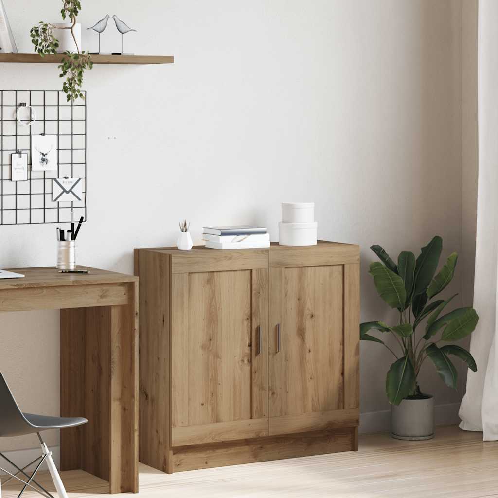 Book Cabinet 82.5x30.5x80 cm Engineered Wood Artisan oak