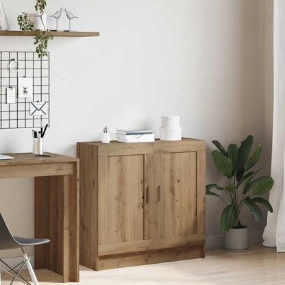 Book Cabinet 82.5x30.5x80 cm Engineered Wood Artisan oak