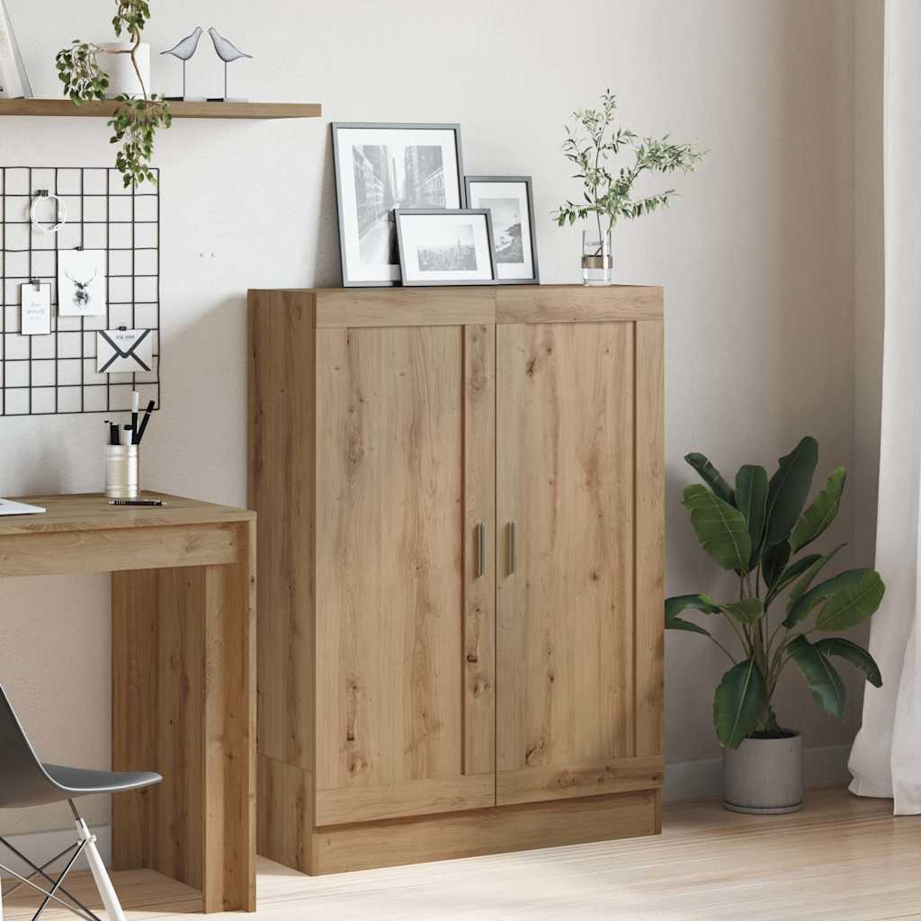 Book Cabinet 82.5x30.5x115 cm Engineered Wood Artisan oak
