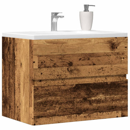 Sink Cabinet 60x38.5x45 cm Engineered Wood Old wood