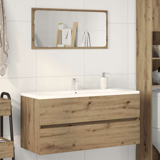 Sink Cabinet 100x38.5x45 cm Engineered Wood Artisan oak