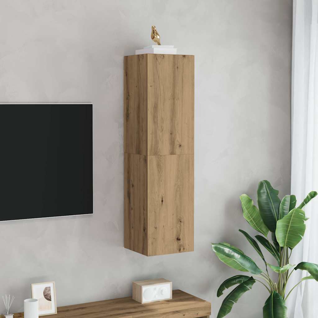 TV Cabinet 30.5x30x110 cm Engineered Wood Artisan oak