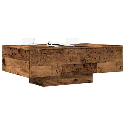 Coffee Table Engineered Wood Depth 55 cm Old wood 85 cm