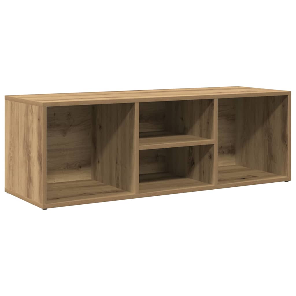 Shoe Storage Bench 102x35x35 cm Engineered Wood Artisan oak