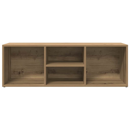 Shoe Storage Bench 102x35x35 cm Engineered Wood Artisan oak