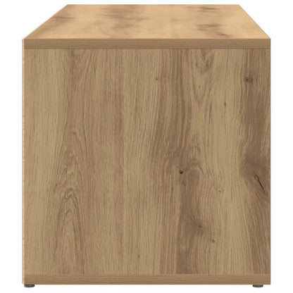 Shoe Storage Bench 102x35x35 cm Engineered Wood Artisan oak