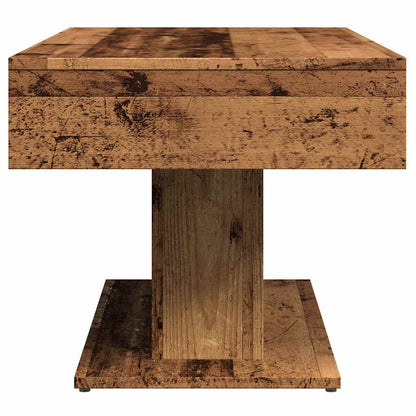 Coffee Table 96x50x45 cm Engineered Wood Old wood