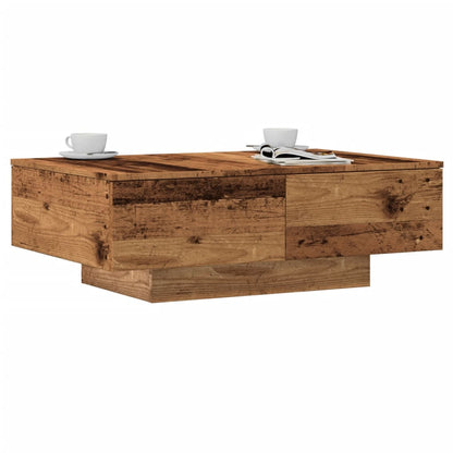 Coffee Table Engineered Wood Width 90 cm Old wood 31 cm 60 cm