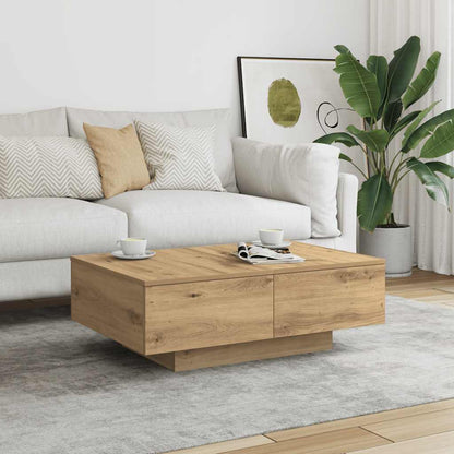 Coffee Table Engineered Wood Width 90 cm Artisan oak 31 cm 60 cm