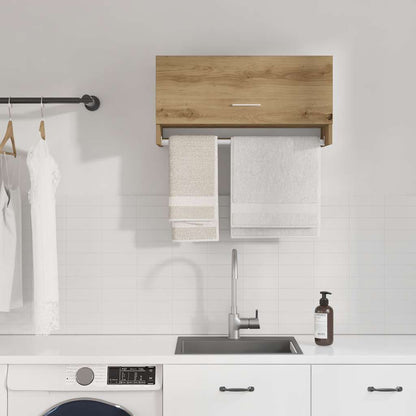 Wardrobe 100x32,5x35 cm Engineered Wood Artisan oak 70 x 32.5 x 35 cm