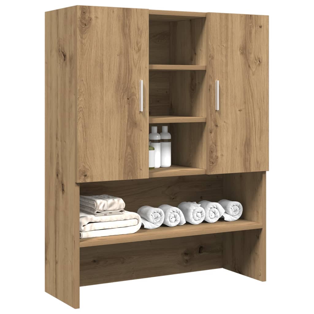Washing Machine Cabinet 70,5x25,5x90 cm Artisan oak