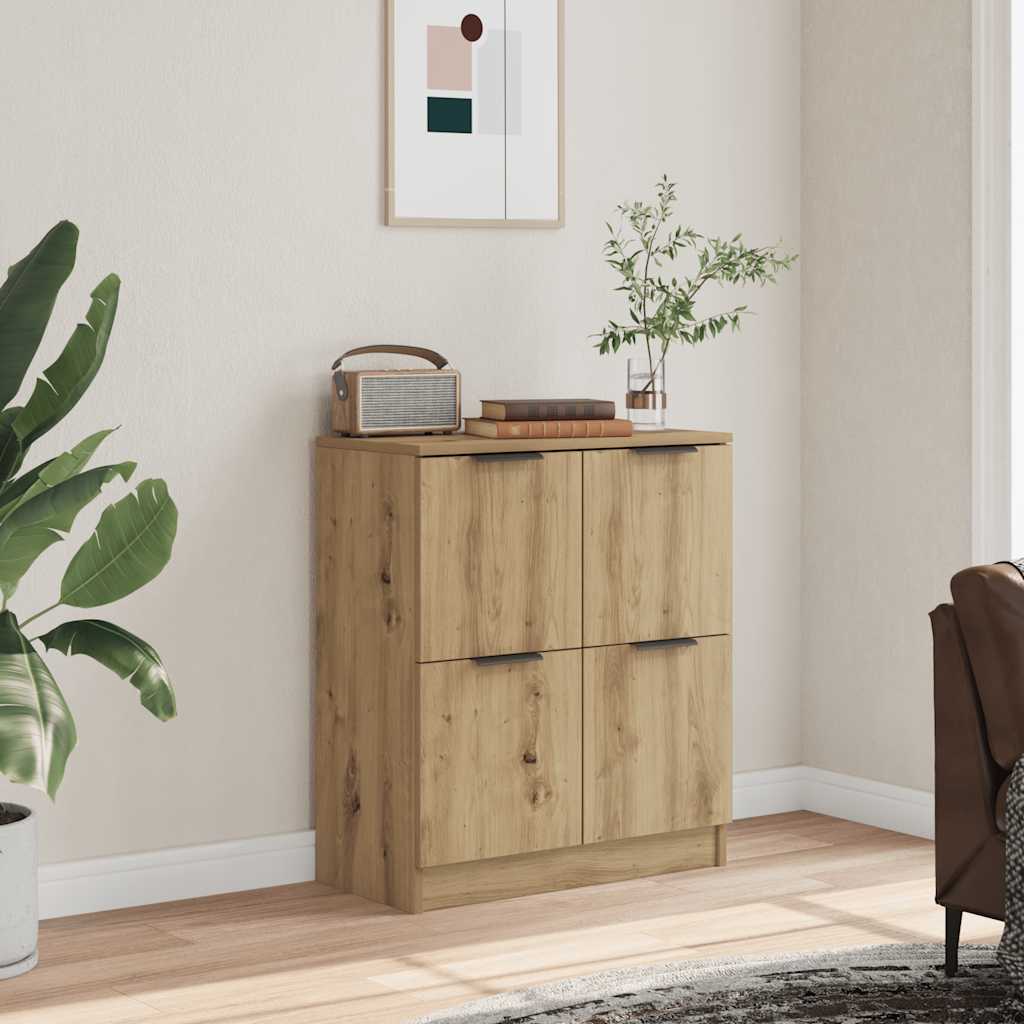 Sideboard 60x30x70 cm Engineered Wood Artisan oak