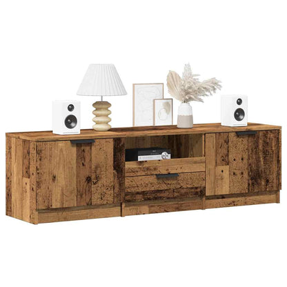 TV Cabinet 140x35x40 cm Engineered Wood Old wood