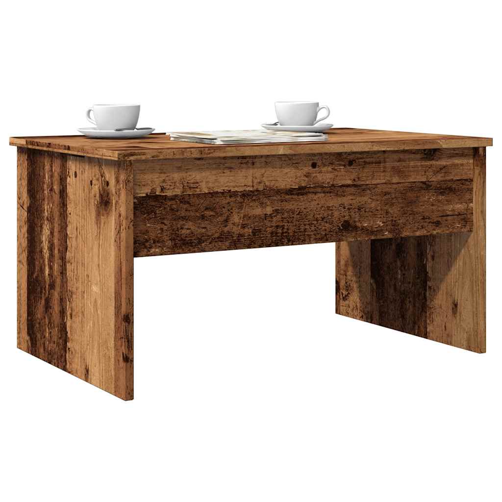 Coffee Table 80x50,5x41,5 cm Engineered Wood Old wood 80 x 50 x 41.5 cm