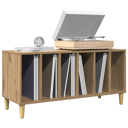 Record Cabinet 100x38x48 cm Engineered Wood artisan oak